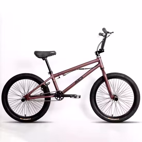 品質保証ハードフレームスチールフォークBMX自転車20インチショースタントアクロバットバイク